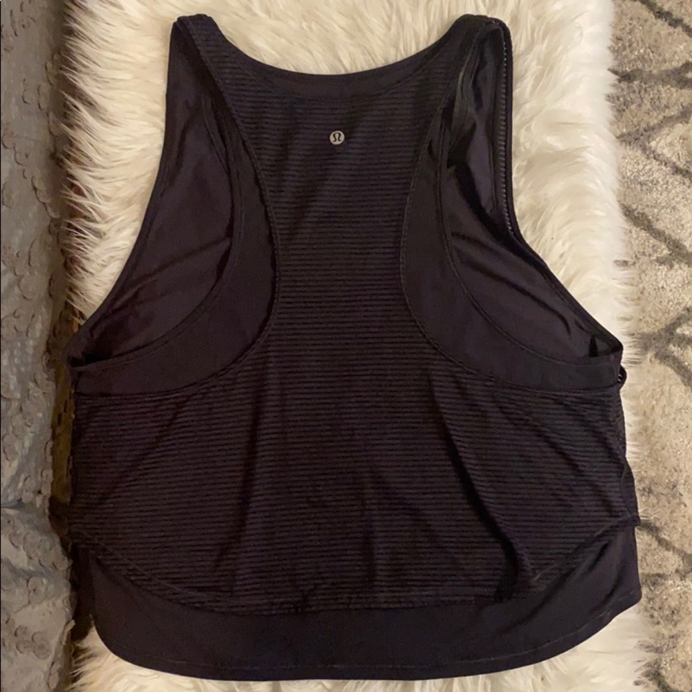 Lululemon double tank top size 12